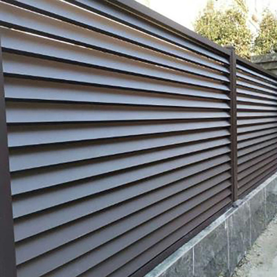Épaisseur personnalisée système de garde-corps de balustrades en aluminium anodisé et clôture pour bricolage