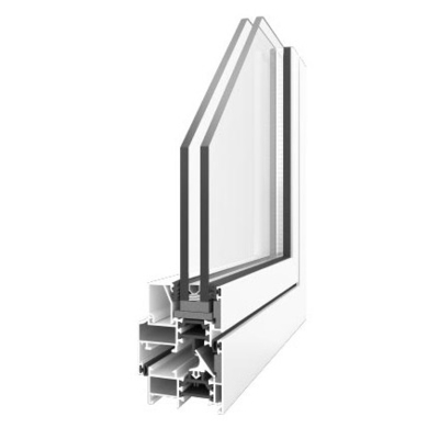 T-profil 6063 T Aluminium pour portes coulissantes et vitraux SHENGXIN 2023