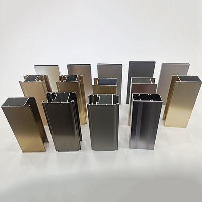 Profil en aluminium Porte et fenêtre haut choix pour le profil de fenêtre en aluminium carré