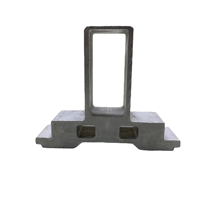 Température T4-T5-T6 6061 T6 Chemin de train en aluminium anodisé argenté personnalisé