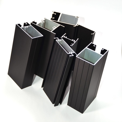 Profil en aluminium style ouvert automatique pour portes horizontales industrielles sur mesure CN ANH