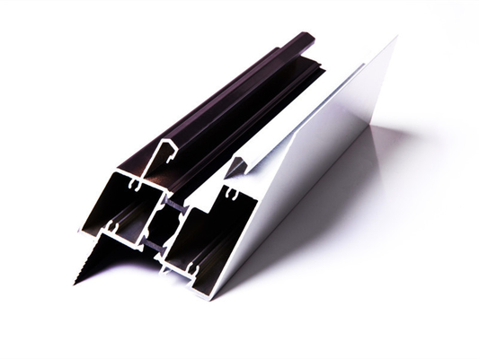 Cadre double vitré 6063 T5 profilé en aluminium pour fenêtre à carénage dans la longueur de 5,8-6,0M