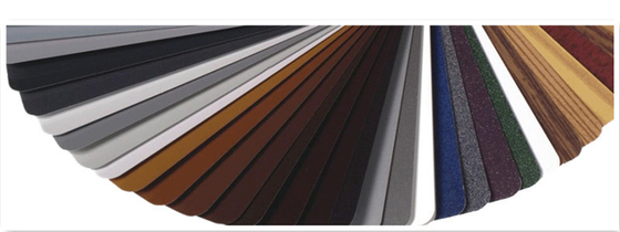 Cadre double vitré 6063 T5 profilé en aluminium pour fenêtre à carénage dans la longueur de 5,8-6,0M