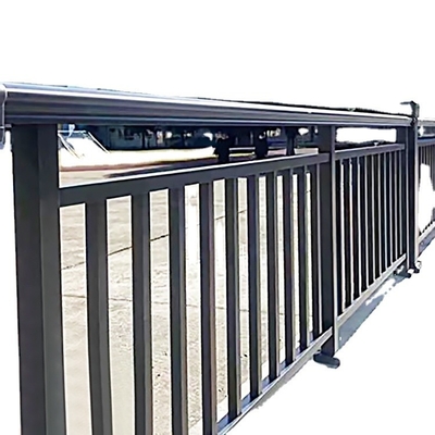 0.30mm - Coupe personnalisée Villa balcon bordure de la rampe de guidage balustres U-canal système de garde-corps en aluminium
