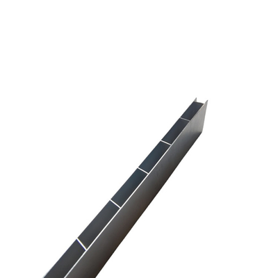 Profils d'extrusion en aluminium à tolérance de couleur de 0,5 mm personnalisés pour la production automobile