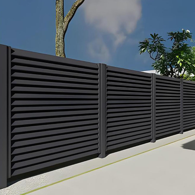 Panneaux de balcon en aluminium certifiés ISO9001/ISO14001/ISO18001 pour la décoration intérieure et le jardin