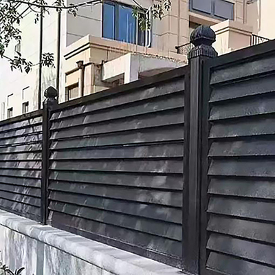 Système de clôture en aluminium personnalisé 5.8-6.0M Longueur