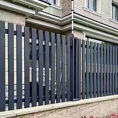 Système de clôture en aluminium personnalisé 5.8-6.0M Longueur