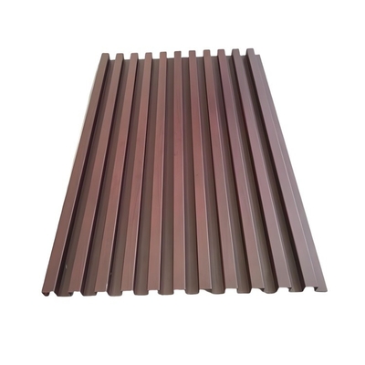 Profiles en aluminium à motif géométrique pour le revêtement de la Grande Muraille