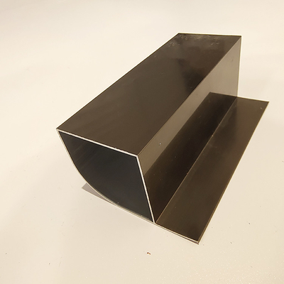 Soudage 5.8-6.0M Profil d'extrusion en alliage d'aluminium anodisé en bronze pour fenêtres et portes