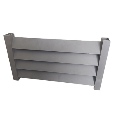 Taille personnalisée Profiles en alliage d'aluminium revêtus de poudre Clôture SX109 Température T3-T8 personnalisée