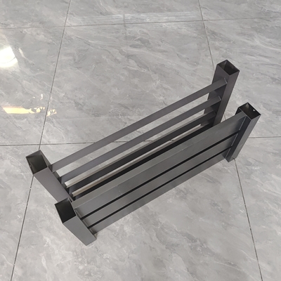 Taille personnalisée Profiles en alliage d'aluminium revêtus de poudre Clôture SX109 Température T3-T8 personnalisée