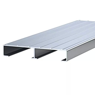Profil d'aluminium étanche pour fenêtre de porte Anodisation en poudre revêtement de plaque d'aluminium