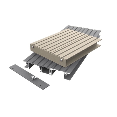 Profil d'aluminium étanche pour fenêtre de porte Anodisation en poudre revêtement de plaque d'aluminium