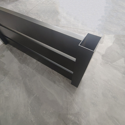 Taille personnalisée Profiles en alliage d'aluminium revêtus de poudre Clôture SX109 Température T3-T8 personnalisée