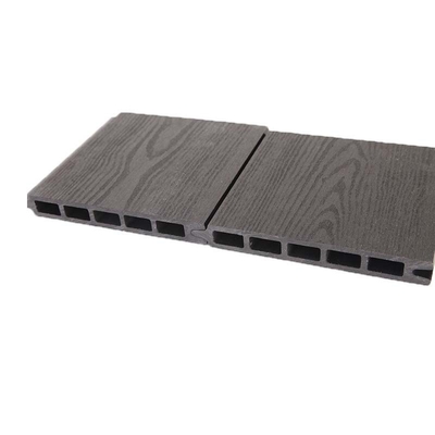 Garde extérieure de la vie privée en aluminium et panneau WPC clôture de porte de mur avec 0,30 mm d'épaisseur
