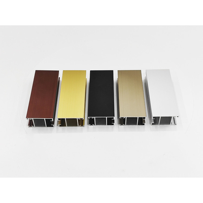 Style de design rustique Partition de bureau à profil en aluminium avec alliage d'aluminium et verre
