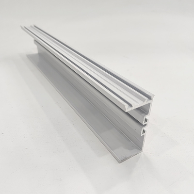 Profil U en aluminium poli anodisé sur mesure avec service de traitement de décoiling
