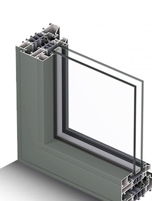 Profil d'extrusion en aluminium de style chinois pour fenêtres horizontales à prix abordable