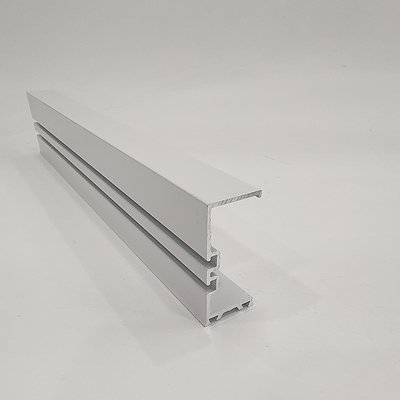 Profil U en aluminium poli anodisé sur mesure avec service de traitement de décoiling