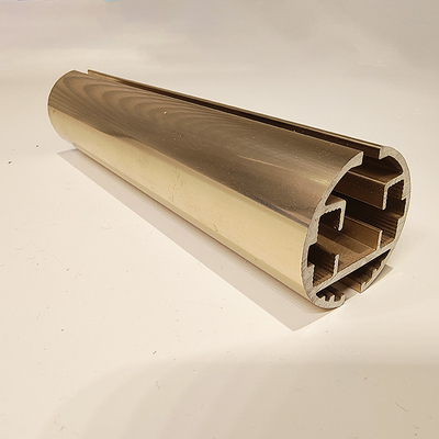 Manches de profilés en aluminium CNC personnalisées pour fenêtres et portes industrielles T5
