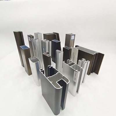 Profil de fenêtre coulissante en aluminium avec traitement de vieillissement T3-T6 et style ouvert pliable