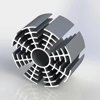 Profil d'aluminium industriel SHENGXIN 6061 6063 Disque thermique en aluminium avec tolérance ± 1%