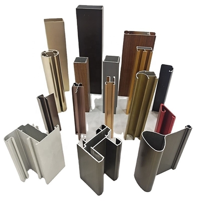 Profil de fenêtre coulissante en aluminium avec traitement de vieillissement T3-T6 et style ouvert pliable