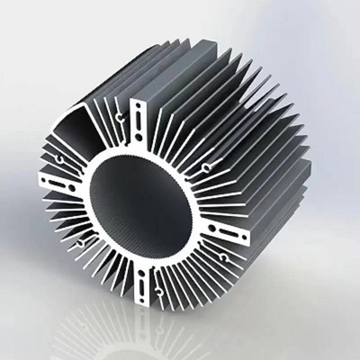 Profil d'aluminium industriel SHENGXIN 6061 6063 Disque thermique en aluminium avec tolérance ± 1%