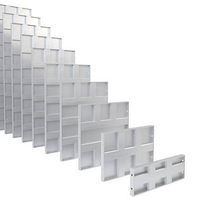 Profil d'extrusion d'aluminium sur mesure pour la construction de systèmes de bâtiments modernes