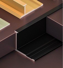Profil de canal en aluminium de couleur personnalisé pour l'éclairage à bande LED