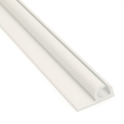 Perçage, perçage, précision de coupe, extrusion d'aluminium pour rails en argent