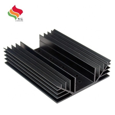 s Profil d'extrusion en aluminium de l'évier à chaleur de fourniture supérieur avec épaisseur standard de l'industrie