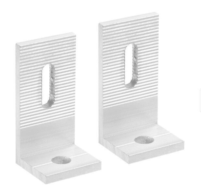 6005 L-Pieds support de montage solaire avec une tolérance de ± 1% alliage d'aluminium Shengxin