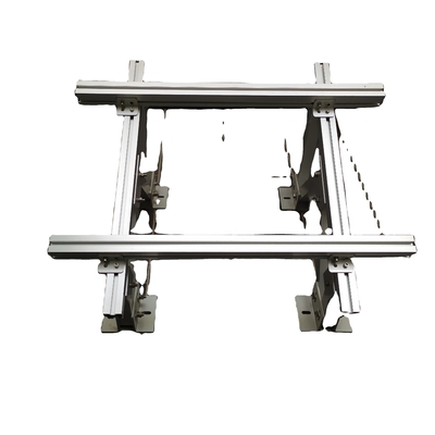 5.8-6.0M Profil d'extrusion en aluminium anodisant la longueur pour système de montage de panneaux solaires