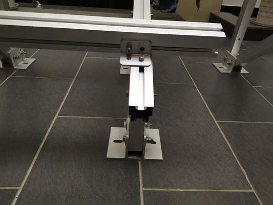 5.8-6.0M Profil d'extrusion en aluminium anodisant la longueur pour système de montage de panneaux solaires