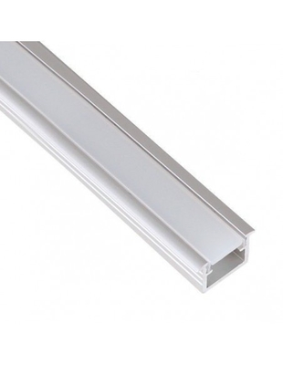 Profil LED à extrusion d'aluminium pour éclairage décoratif Tolérance en argent ± 1% Shengxin