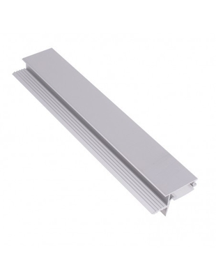 Profil LED à extrusion d'aluminium pour éclairage décoratif Tolérance en argent ± 1% Shengxin