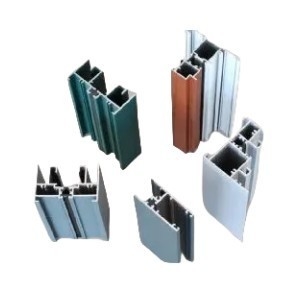 6000 profilé de cadre d'extrusion d'aluminium structurel en poudre avec couleur personnalisée