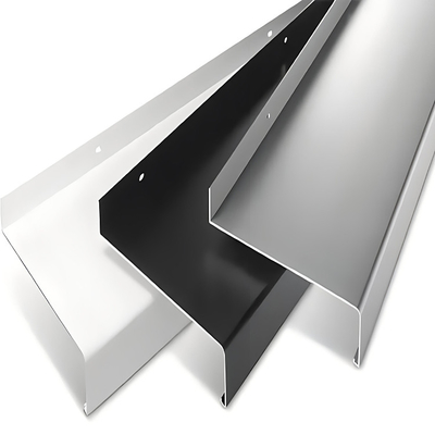 Profil d'extrusion en aluminium revêtu de poudre pour porte T5 de couleur personnalisée de la série 6000
