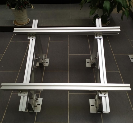 Profiles en aluminium personnalisés pour le montage de panneaux solaires
