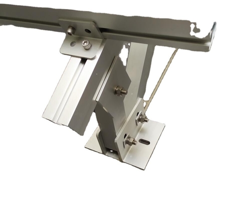 Rameau de panneau solaire en aluminium Shengxin certifié ISO9001/ISO14001/ISO18001 pour rails de toit