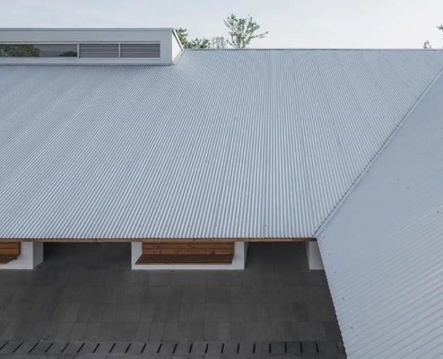 Carreaux de toiture en aluminium sur mesure avec isolation thermique et service de soudage