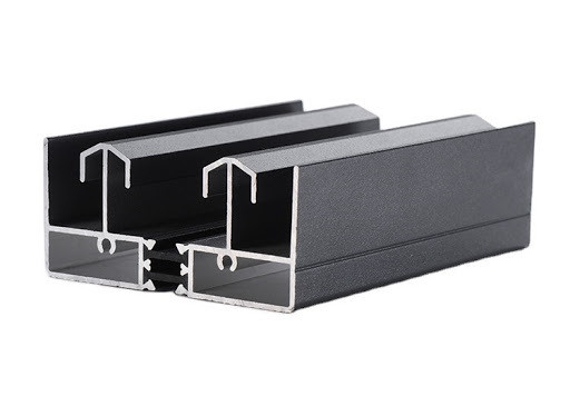 Profil de porte et de fenêtre en aluminium à découpe de précision pour la décoration de bâtiments sur mesure