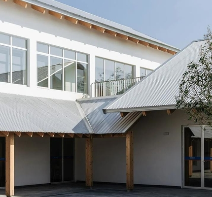 T3-T8 Plaque ondulée de toit en alliage d'aluminium trempé pour une construction robuste et attrayante