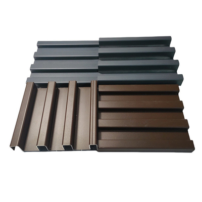Mur de fond en aluminium décoratif carré avec couleur personnalisée et traitement de vieillissement T3-T6