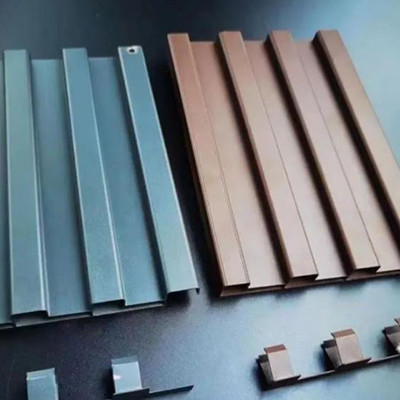 Mur de fond en aluminium décoratif carré avec couleur personnalisée et traitement de vieillissement T3-T6