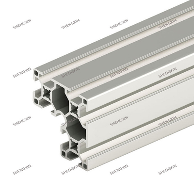 6063-T5 Profil Argent Anodisé Aluminium Extrusion T Fente avec traitement de décoiling