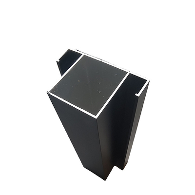 T3-T6 Profiles d'aluminium de traitement du vieillissement pour les cadres coulissants de portes et de fenêtres en verre