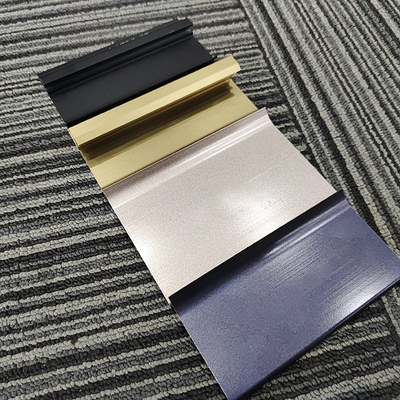 Profiles de revêtement de sol en aluminium Profiles de transition de sol en aluminium pour une tolérance élevée ± 1%